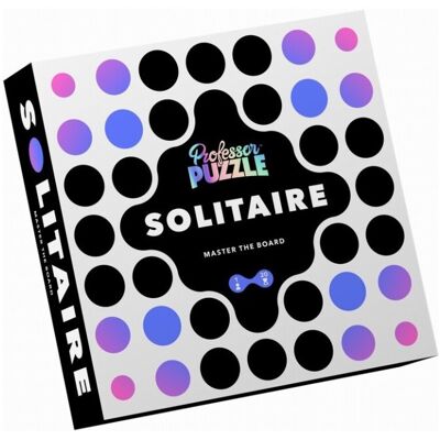 Solitaire Graphic - Professor Puzzle - Publicité Solitaire Graphic - Professor Puzzle - Publicité