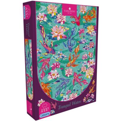 Puzzle 1000 pcs Turnowsky : Tranquil Waters - Gibsons - Publicité Puzzle 1000 pcs Turnowsky : Tranquil Waters - Gibsons - Publicité