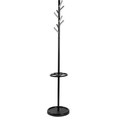 SPRINTIS Porte-manteaux, 8 crochets, noir, acier, aluminium Plastique ABS acier marbre, noir argent - Publicité SPRINTIS Porte-manteaux, 8 crochets, noir, acier, aluminium Plastique ABS acier marbre, noir argent - Publicité