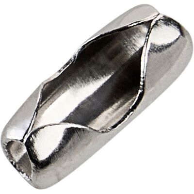 SPRINTIS 100 Unités - Fermoirs pour chaînes à boules 1.5 mm argent, métal - Publicité SPRINTIS 100 Unités - Fermoirs pour chaînes à boules 1.5 mm argent, métal - Publicité