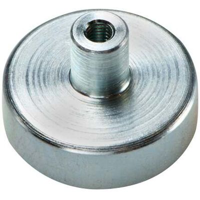SPRINTIS 24 Unités - Aimants en pot en ferrite avec manchon fileté 20 mm 13 mm ferrite acier, argent - Publicité SPRINTIS 24 Unités - Aimants en pot en ferrite avec manchon fileté 20 mm 13 mm ferrite acier, argent - Publicité