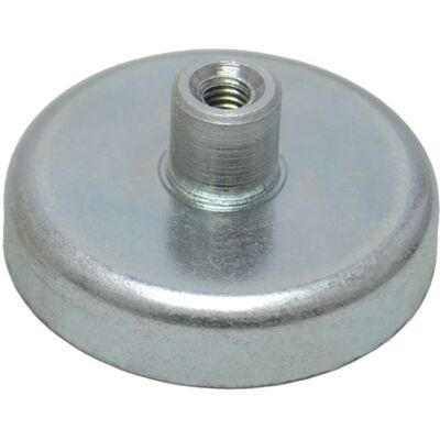 SPRINTIS 20 Unités - Aimants en pot en ferrite avec manchon fileté 32 mm 15 mm ferrite acier, argent - Publicité SPRINTIS 20 Unités - Aimants en pot en ferrite avec manchon fileté 32 mm 15 mm ferrite acier, argent - Publicité