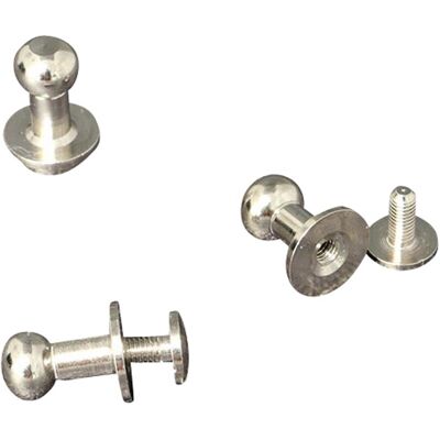 SPRINTIS 100 Unités - Boutons de col à visser, 13 mm, nickelés, métal, argent - Publicité SPRINTIS 100 Unités - Boutons de col à visser, 13 mm, nickelés, métal, argent - Publicité