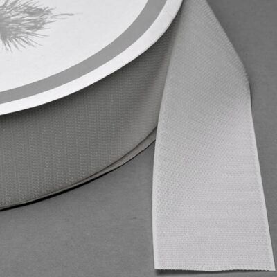 SPRINTIS Bande auto-agrippante à coudre, crochet (rouleau de 25 m) 50 mm blanc, nylon polyester - Publicité SPRINTIS Bande auto-agrippante à coudre, crochet (rouleau de 25 m) 50 mm blanc, nylon polyester - Publicité