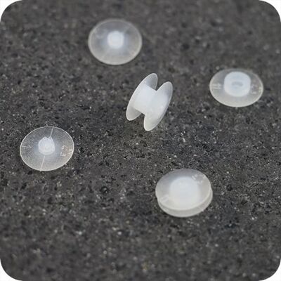 SPRINTIS 100 Unités - Œillets de pression en plastique, modèle fin transparent 2.5 mm 10 mm, polyamide - Publicité SPRINTIS 100 Unités - Œillets de pression en plastique, modèle fin transparent 2.5 mm 10 mm, polyamide - Publicité