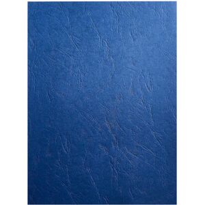 SPRINTIS 100 Unités - Couverture de reliure A4, cuir bleu