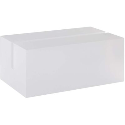 SPRINTIS Porte-cartes en acrylique, base pour système de connexion variable MODUL 74 mm transparent mat, acrylique (PMMA) - Publicité SPRINTIS Porte-cartes en acrylique, base pour système de connexion variable MODUL 74 mm transparent mat, acrylique (PMMA) - Publicité