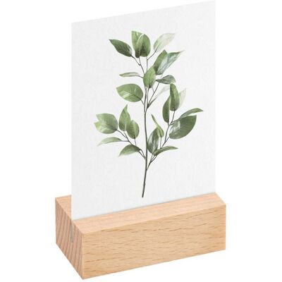 SPRINTIS Porte-carte bois 60 mm Hêtre insertion droite huilé, bois de hêtre - Publicité SPRINTIS Porte-carte bois 60 mm Hêtre insertion droite huilé, bois de hêtre - Publicité