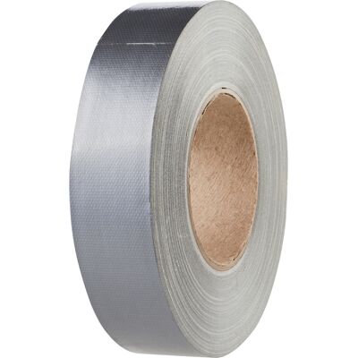 SPRINTIS 50 m Ruban toilé mat premium gris 38 mm, PE - Publicité SPRINTIS 50 m Ruban toilé mat premium gris 38 mm, PE - Publicité