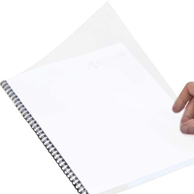 SPRINTIS 100 Unités - Plats de couverture A4 transparent PVC rigide 300 µm - Publicité SPRINTIS 100 Unités - Plats de couverture A4 transparent PVC rigide 300 µm - Publicité