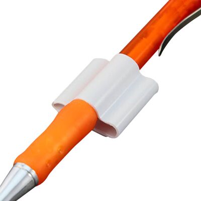 SPRINTIS 100 Unités - Porte-stylos, auto-adhésif blanc 25 x 25 mm, plastique - Publicité SPRINTIS 100 Unités - Porte-stylos, auto-adhésif blanc 25 x 25 mm, plastique - Publicité