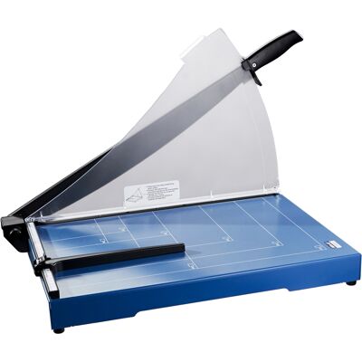 KW-Trio Guillotine à papier A3, métal, bleu - Publicité KW-Trio Guillotine à papier A3, métal, bleu - Publicité