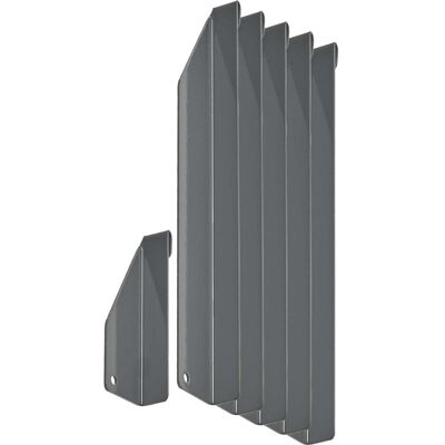 SPRINTIS Séparateur de compartiment pour porte-brochures PLANAR, en acier gris foncé - Publicité SPRINTIS Séparateur de compartiment pour porte-brochures PLANAR, en acier gris foncé - Publicité