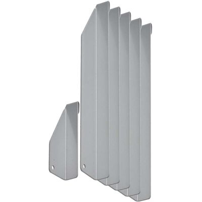 SPRINTIS Séparateur de compartiment pour porte-brochures PLANAR, en acier argent - Publicité SPRINTIS Séparateur de compartiment pour porte-brochures PLANAR, en acier argent - Publicité