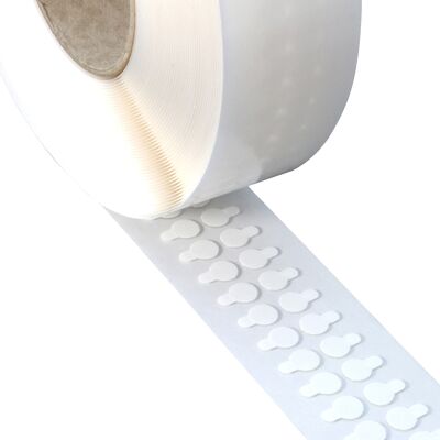 SPRINTIS Pastilles adhésives en acrylate pur double face, env. 1 mm d’épaisseur, adhérence forte/forte 10 mm 1000 pcs, papier, hautement transparents - Publicité SPRINTIS Pastilles adhésives en acrylate pur double face, env. 1 mm d’épaisseur, adhérence forte/forte 10 mm 1000 pcs, papier, hautement transparents - Publicité