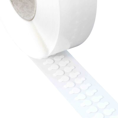 SPRINTIS Pastilles adhésives en acrylate pur double face, env. 1 mm d’épaisseur, adhérence forte/forte 10 mm 3000 pcs, papier, hautement transparents - Publicité SPRINTIS Pastilles adhésives en acrylate pur double face, env. 1 mm d’épaisseur, adhérence forte/forte 10 mm 3000 pcs, papier, hautement transparents - Publicité