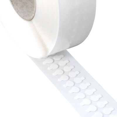 SPRINTIS Pastilles adhésives en acrylate pur double face, env. 1 mm d’épaisseur, adhérence forte/forte 20 mm 3000 pcs, papier, hautement transparents - Publicité SPRINTIS Pastilles adhésives en acrylate pur double face, env. 1 mm d’épaisseur, adhérence forte/forte 20 mm 3000 pcs, papier, hautement transparents - Publicité