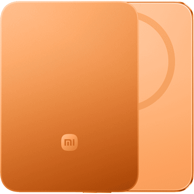 Xiaomi UltraThin Magnetic Power Bank 5000 15W Orange - Publicité Xiaomi UltraThin Magnetic Power Bank 5000 15W Orange - Publicité