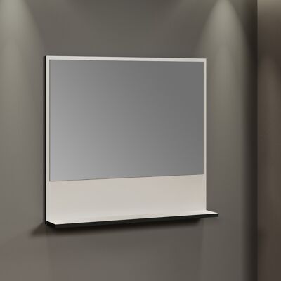 Deladeco Miroir de salle de bain contemporain gris cachemire Lissandre Gris cachemire Gris cachemire - Publicité Deladeco Miroir de salle de bain contemporain gris cachemire Lissandre Gris cachemire Gris cachemire - Publicité