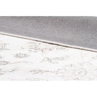 Deladeco Tapis vintage en viscose effet soie rayé poils ras Jivan Anthracite 100x140 Anthracite 100x140 - Publicité Deladeco Tapis vintage en viscose effet soie rayé poils ras Jivan Anthracite 100x140 Anthracite 100x140 - Publicité