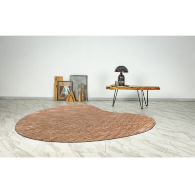 Deladeco Tapis original doux design rayé Gobi Beige 160x230 Beige 160x230 - Publicité Deladeco Tapis original doux design rayé Gobi Beige 160x230 Beige 160x230 - Publicité