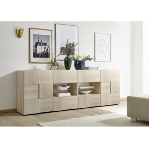 Balias Home Buffet/bahut moderne 241 cm chêne samoa Milenor Chêne samoa Chêne samoa - Publicité Balias Home Buffet/bahut moderne 241 cm chêne samoa Milenor Chêne samoa Chêne samoa - Publicité