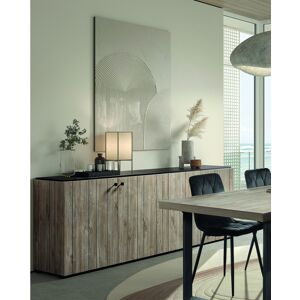 Deladeco Buffet/bahut contemporain 225 cm chêne sable Tonga Chêne sable Chêne sable - Publicité Deladeco Buffet/bahut contemporain 225 cm chêne sable Tonga Chêne sable Chêne sable - Publicité