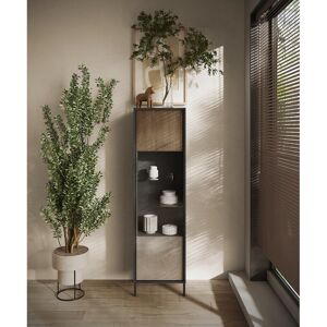 Balias Home Vitrine 1 porte chêne mercure/gris argile Evoria Chêne mercure/gris argile Chêne mercure/gris argile - Publicité Balias Home Vitrine 1 porte chêne mercure/gris argile Evoria Chêne mercure/gris argile Chêne mercure/gris argile - Publicité