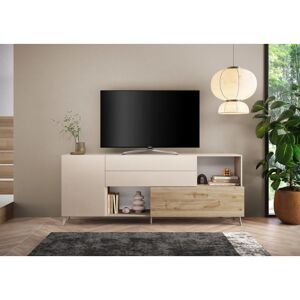Balias Home Buffet/bahut 241 cm chêne cadiz/cachemire Minorka Chêne cadiz/cachemire Chêne cadiz/cachemire - Publicité Balias Home Buffet/bahut 241 cm chêne cadiz/cachemire Minorka Chêne cadiz/cachemire Chêne cadiz/cachemire - Publicité