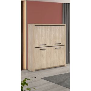 Deladeco Buffet haut contemporain chêne ivoire Spirit Chêne ivoire Chêne ivoire - Publicité Deladeco Buffet haut contemporain chêne ivoire Spirit Chêne ivoire Chêne ivoire - Publicité