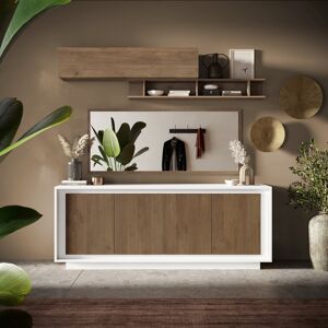 Balias Home Buffet/bahut moderne 207 cm laqué blanc mat/mercure Rosine Blanc laqué mat/mercure Blanc laqué mat/mercure - Publicité Balias Home Buffet/bahut moderne 207 cm laqué blanc mat/mercure Rosine Blanc laqué mat/mercure Blanc laqué mat/mercure - Publicité