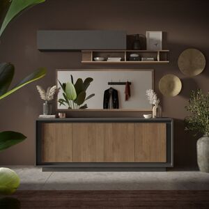 Balias Home Buffet/bahut moderne 207 cm lave/mercure Rosine Lave/mercure Lave/mercure - Publicité Balias Home Buffet/bahut moderne 207 cm lave/mercure Rosine Lave/mercure Lave/mercure - Publicité