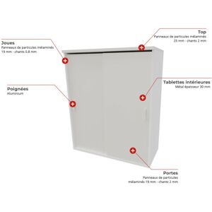 Leaderburo Armoire de bureau portes coulissantes H 81 cm Opaline Graphite, argent, blanc, gris, hêtre, chêne moyen, acacia clair, acacia foncé, chêne veiné ou chêne grisé Graphite, argent, blanc, gris, hêtre, chêne moyen, acacia clair, acacia foncé, chêne - Publicité Leaderburo Armoire de bureau portes coulissantes H 81 cm Opaline Graphite, argent, blanc, gris, hêtre, chêne moyen, acacia clair, acacia foncé, chêne veiné ou chêne grisé Graphite, argent, blanc, gris, hêtre, chêne moyen, acacia clair, acacia foncé, chêne - Publicité