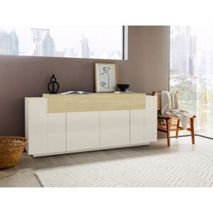 Deladeco Buffet/bahut moderne 200 cm cachemire/chêne Corso Cachemire/chêne Cachemire/chêne - Publicité Deladeco Buffet/bahut moderne 200 cm cachemire/chêne Corso Cachemire/chêne Cachemire/chêne - Publicité
