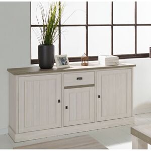 Vivabita Buffet/bahut contemporain 171 cm chêne beige/mélèze Samos Chêne clair/mélèze Chêne clair/mélèze - Publicité Vivabita Buffet/bahut contemporain 171 cm chêne beige/mélèze Samos Chêne clair/mélèze Chêne clair/mélèze - Publicité