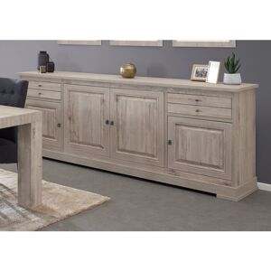 Vivabita Buffet/bahut contemporain 196 cm chêne clair Phoenix Chêne clair Chêne clair - Publicité Vivabita Buffet/bahut contemporain 196 cm chêne clair Phoenix Chêne clair Chêne clair - Publicité