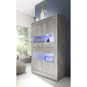 Balias Home Vitrine contemporaine 101 cm pin blanc Agathe Pin blanc Pin blanc - Publicité Balias Home Vitrine contemporaine 101 cm pin blanc Agathe Pin blanc Pin blanc - Publicité