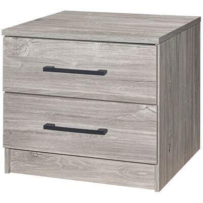 Chevet enfant contemporain chêne gris Elmet Chêne gris Chêne gris - Publicité Chevet enfant contemporain chêne gris Elmet Chêne gris Chêne gris - Publicité