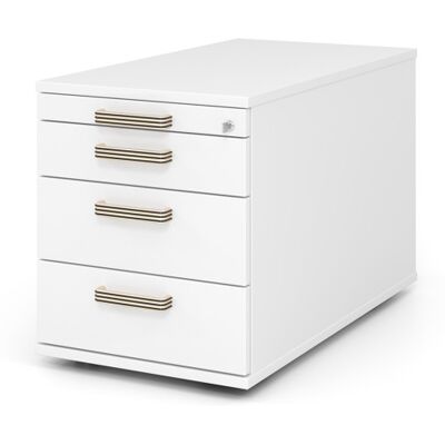 Optizen Caisson mobile à tiroirs profondeur 80 cm Londonien Blanc, gris, érable, hêtre, chêne, chêne ambré, noyer ou graphite Blanc, gris, érable, hêtre, chêne, chêne ambré, noyer ou graphite - Publicité Optizen Caisson mobile à tiroirs profondeur 80 cm Londonien Blanc, gris, érable, hêtre, chêne, chêne ambré, noyer ou graphite Blanc, gris, érable, hêtre, chêne, chêne ambré, noyer ou graphite - Publicité