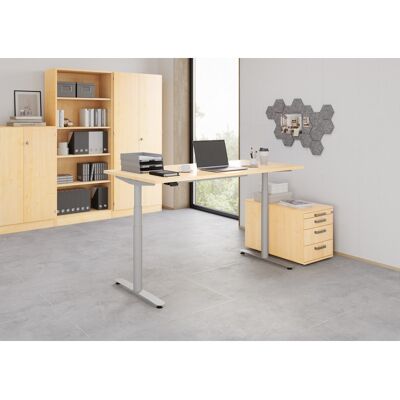 Optizen Etagère de bureau H 200 cm Londonien Blanc, gris, érable, hêtre ou noyer Blanc, gris, érable, hêtre ou noyer - Publicité Optizen Etagère de bureau H 200 cm Londonien Blanc, gris, érable, hêtre ou noyer Blanc, gris, érable, hêtre ou noyer - Publicité