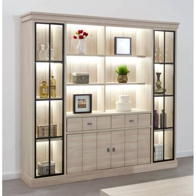 Vivabita Bibliothèque contemporaine 216 cm coloris orme naturel Vaucluse Orme naturel Orme naturel - Publicité Vivabita Bibliothèque contemporaine 216 cm coloris orme naturel Vaucluse Orme naturel Orme naturel - Publicité