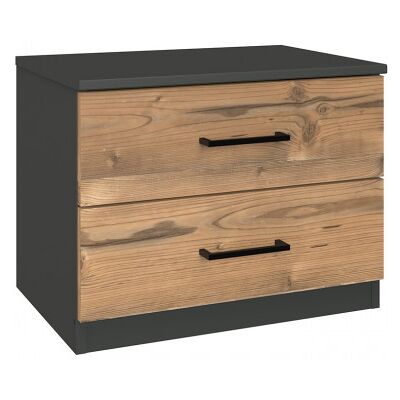 Deladeco Chevet adulte contemporain chêne foncé/graphite Yasmine Chêne foncé/graphite Chêne foncé/graphite - Publicité Deladeco Chevet adulte contemporain chêne foncé/graphite Yasmine Chêne foncé/graphite Chêne foncé/graphite - Publicité