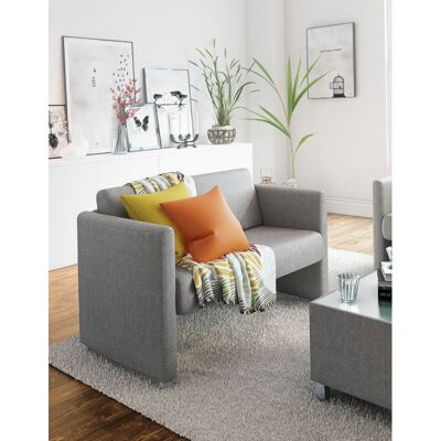 Leaderburo Canapé 2 places moderne en tissu Madine Marron, gris foncé, orange, mauve, vert, bleu ciel, turquoise, gris bleu, gris ou anthracite Marron, gris foncé, orange, mauve, vert, bleu ciel, turquoise, gris bleu, gris ou anthracite - Publicité Leaderburo Canapé 2 places moderne en tissu Madine Marron, gris foncé, orange, mauve, vert, bleu ciel, turquoise, gris bleu, gris ou anthracite Marron, gris foncé, orange, mauve, vert, bleu ciel, turquoise, gris bleu, gris ou anthracite - Publicité