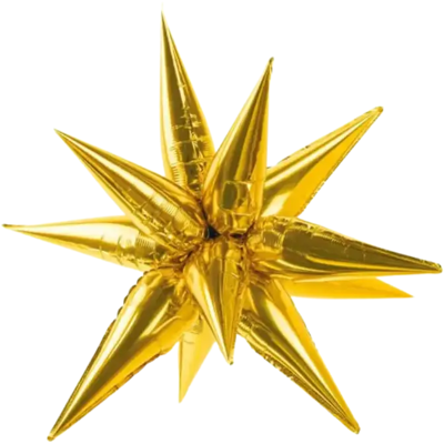 PARTY Deco Ballon 3D Étoile Or 70cm - Publicité PARTY Deco Ballon 3D Étoile Or 70cm - Publicité