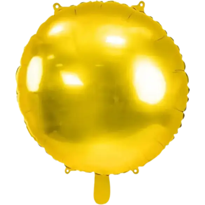 party deco Ballon Rond Métallique effet Miroir - Or - 45cm - Publicité party deco Ballon Rond Métallique effet Miroir - Or - 45cm - Publicité