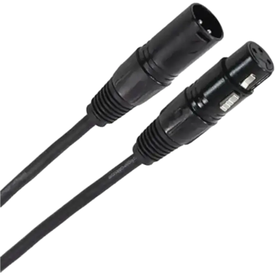 Câble DMX XLR Femelle 3b - XLR Mâle 3b 20m Easy - Plugger - Publicité Câble DMX XLR Femelle 3b - XLR Mâle 3b 20m Easy - Plugger - Publicité