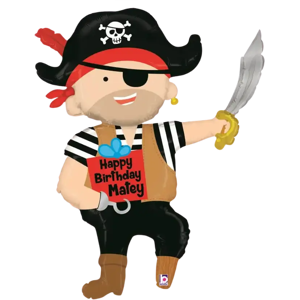 Grabo Ballon Pirate Anniversaire 112cm - Publicité Grabo Ballon Pirate Anniversaire 112cm - Publicité