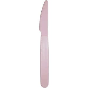 Couteau incassable PP Rose Pastel - Lot de 6 - Publicité Couteau incassable PP Rose Pastel - Lot de 6 - Publicité