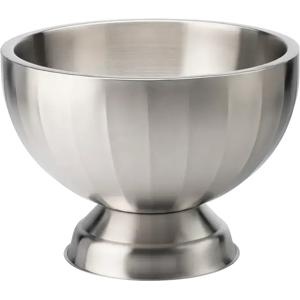 Utopia Seau à vin isotherme & Bol à punch en inox satiné - 37 cm - Publicité Utopia Seau à vin isotherme & Bol à punch en inox satiné - 37 cm - Publicité
