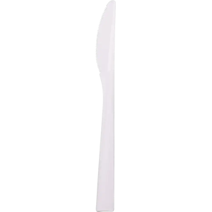Couteaux Réutilisables Incassables 18 cm Blanc – Vaisselle Réutilisable - Publicité Couteaux Réutilisables Incassables 18 cm Blanc – Vaisselle Réutilisable - Publicité
